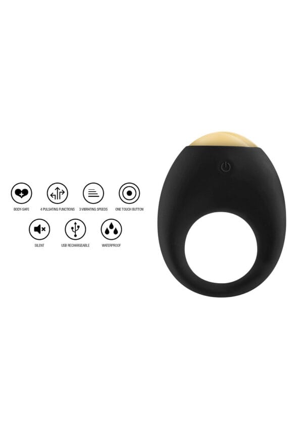 ToyJoy Luz Eclipse Vibrating Cock Ring - Image 3