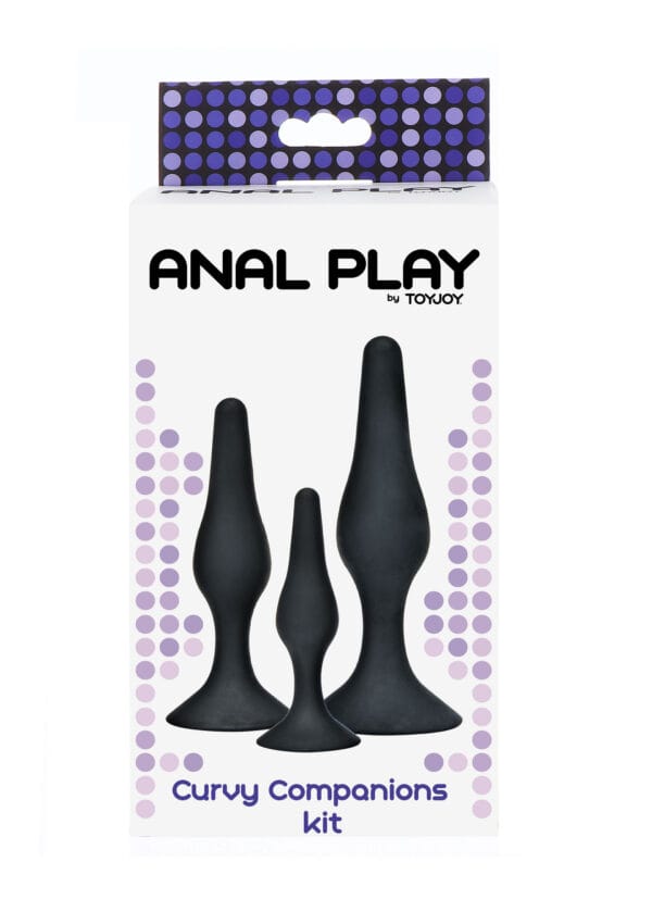 ToyJoy Anal Play Curvy Companions Kit 3pcs - Image 2
