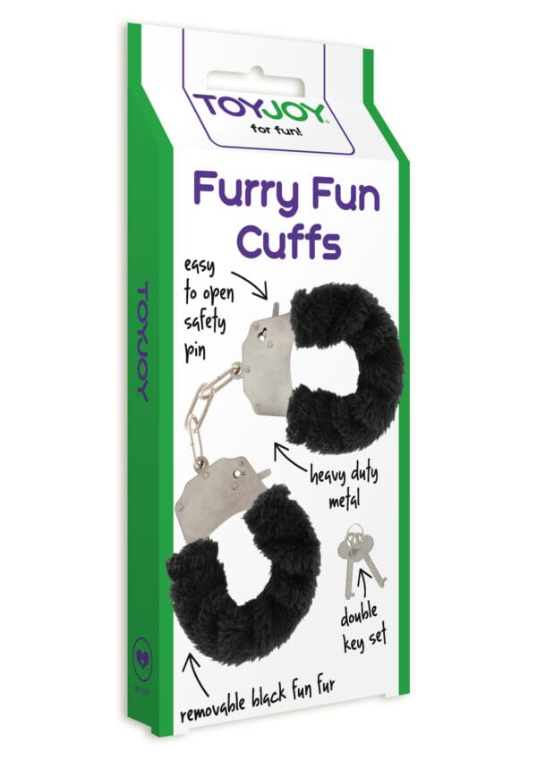 ToyJoy Classics Furry Fun Cuffs - Image 2