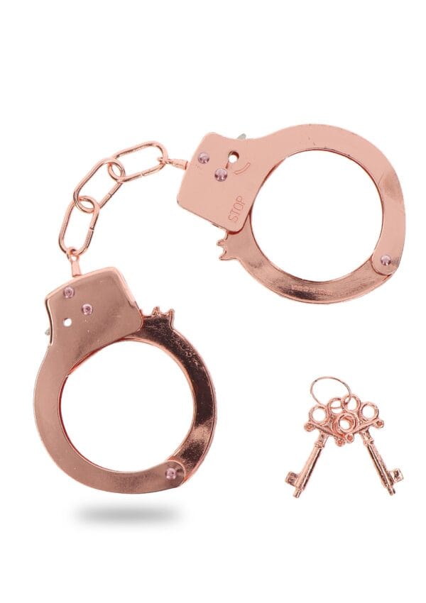 ToyJoy Classics Metal Handcuffs - Image 4