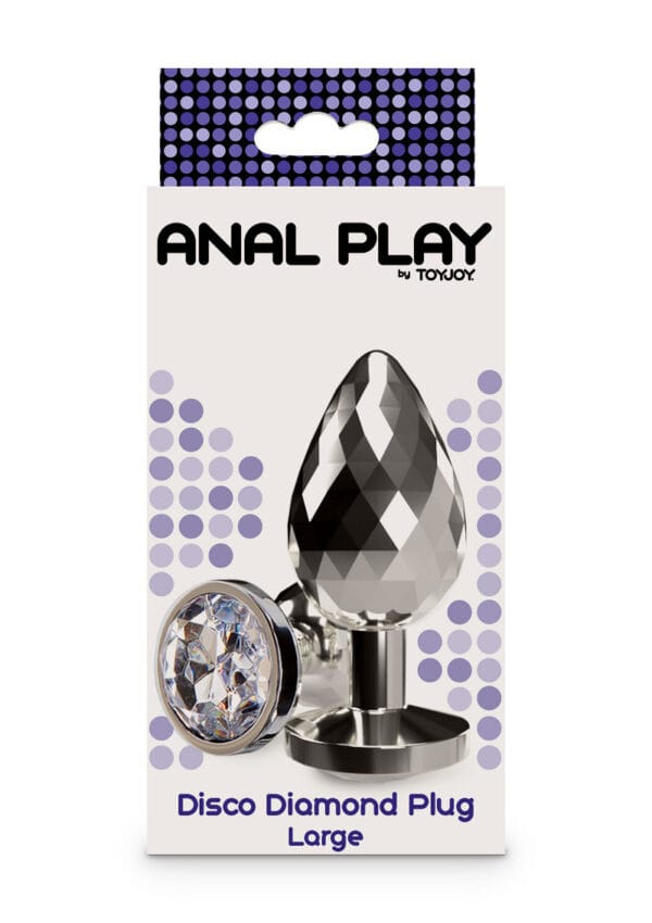 ToyJoy Anal Play Disco Diamond Plug Large - Image 2