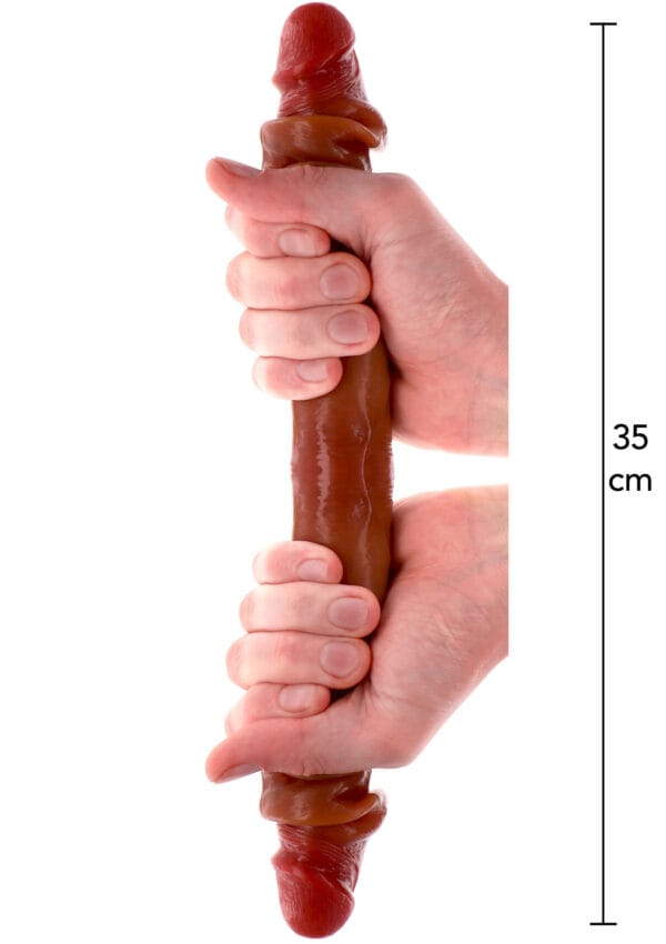 ToyJoy Get Real Silicone Foreskin Double Dong 35 cm