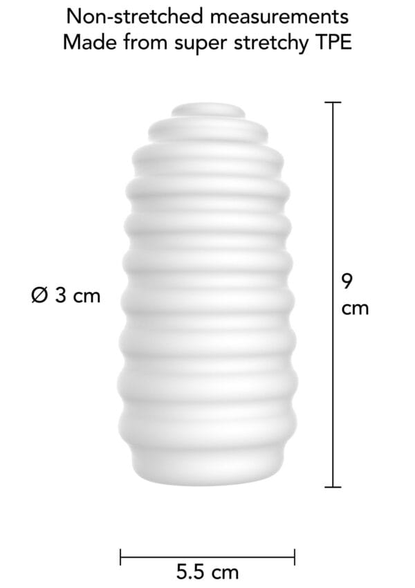 ToyJoy Hero Medium Masturbator Ribs - Image 5