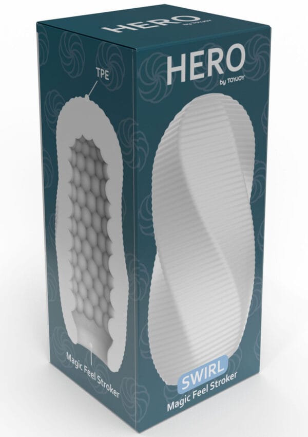 ToyJoy Hero Medium Masturbator Swirl - Image 2