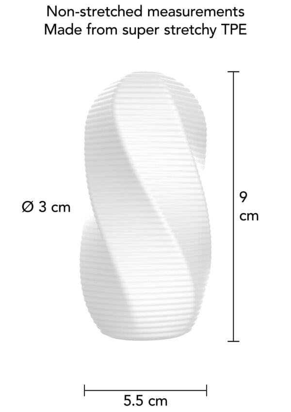 ToyJoy Hero Medium Masturbator Swirl - Image 5