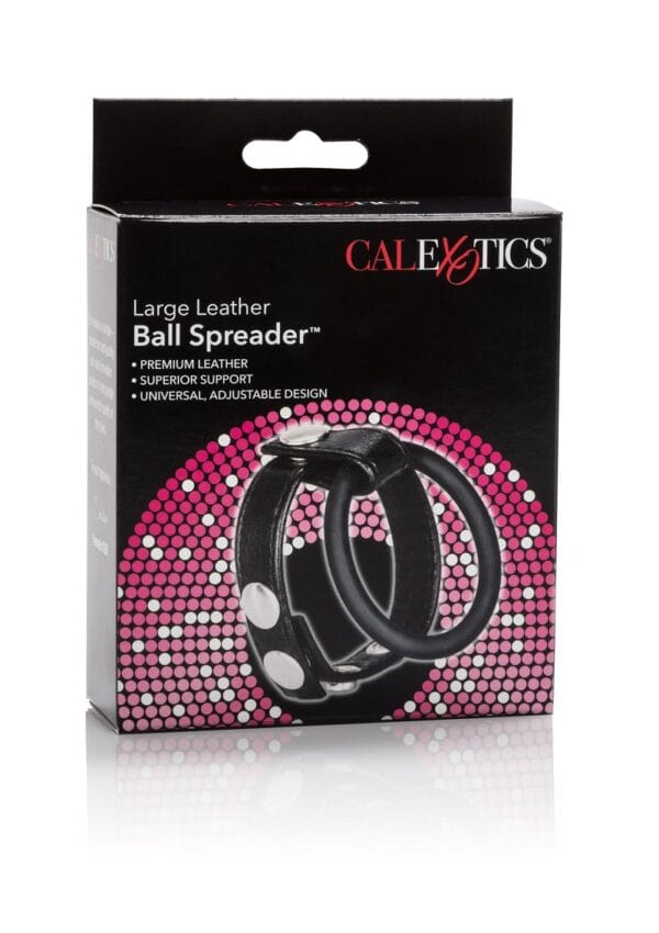 CalExotics Large Leather Ball Spreader - Image 2