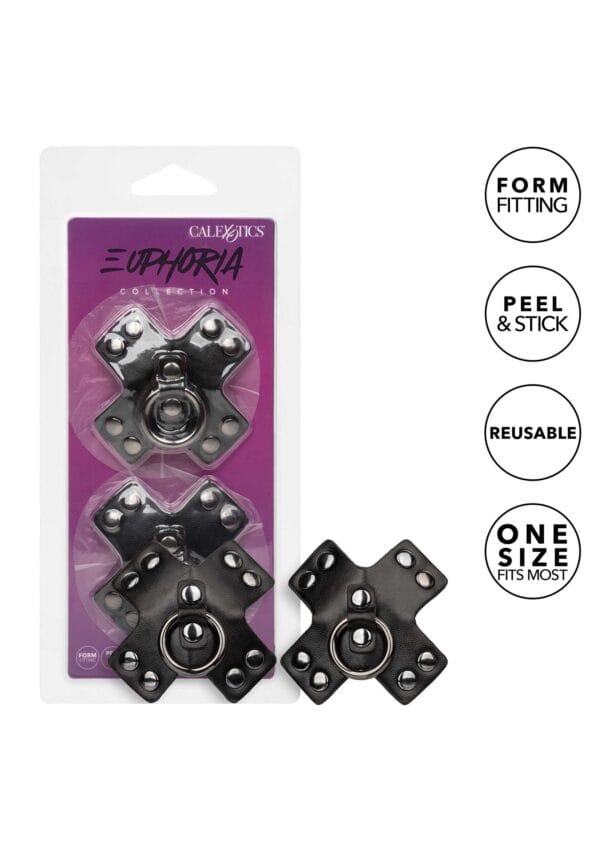 CalExotics Euphoria Collection O-Ring Pasties - Image 5