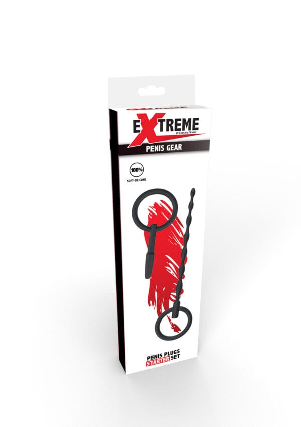 Hidden Desire Extreme Penis Plug Set Large 2 pcs - Image 2