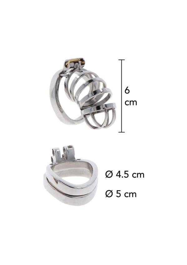 Hidden Desire Extreme Chastity Cock Cage Metal - Image 4