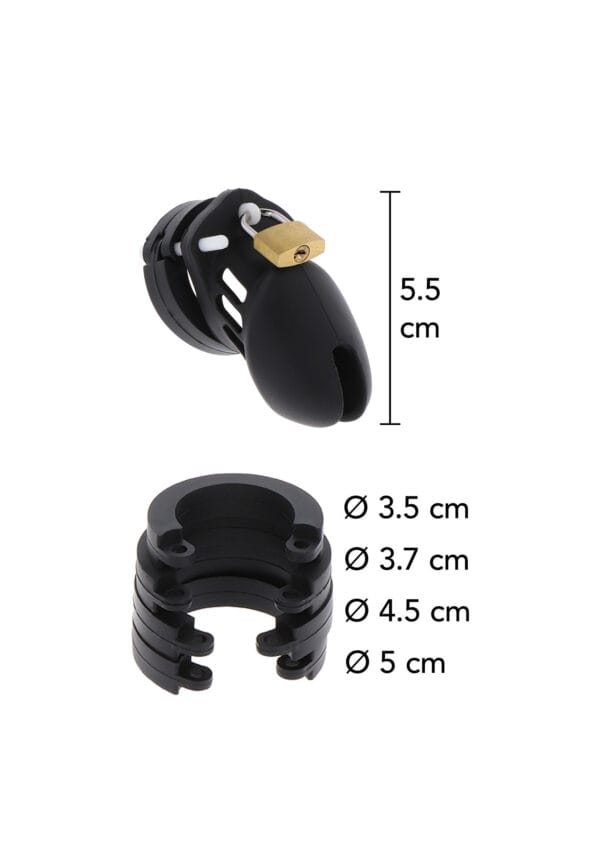 Hidden Desire Extreme Chastity Cock Cage Silicone S - Image 4
