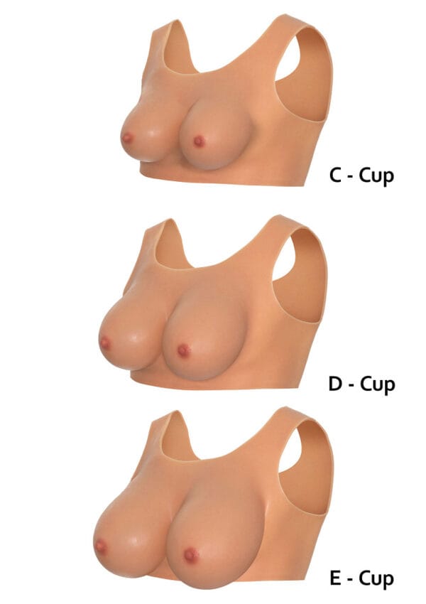 Hidden Desire Alter Ego Wearable Breasts Top With C-Cup - Image 5