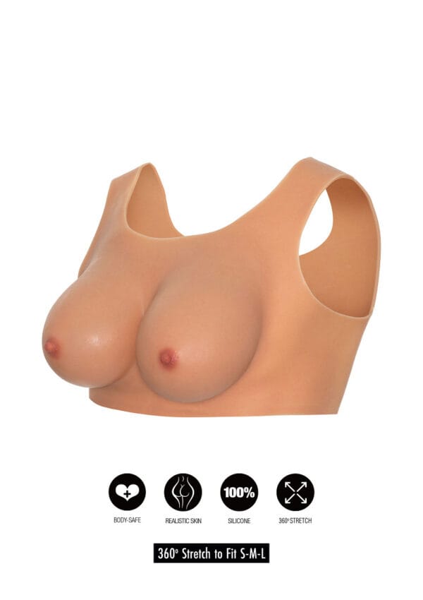 Hidden Desire Alter Ego Wearable Breasts Top With D-Cup - Image 4