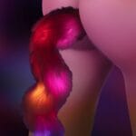 Taboom Glow In the Dark Unicorn Tail & Buttplug LED