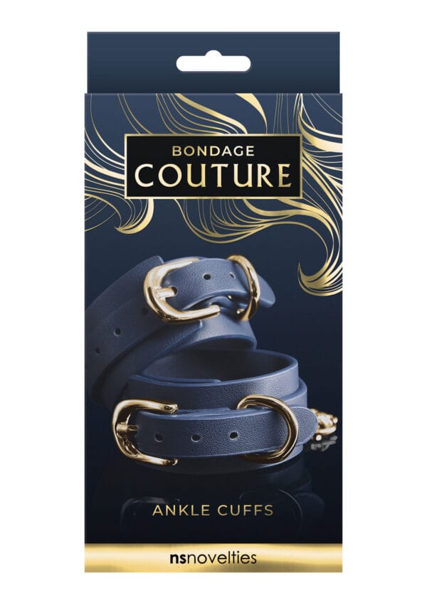 NS Novelties Bondage Couture Ankle Cuff - Image 2