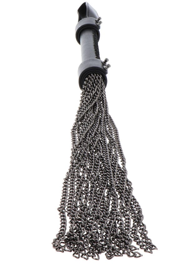 Hidden Desire Masters Real Leather Chain Whip - Image 3