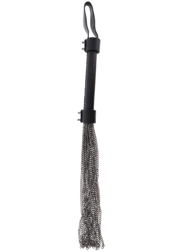 Hidden Desire Masters Real Leather Chain Whip - Image 4
