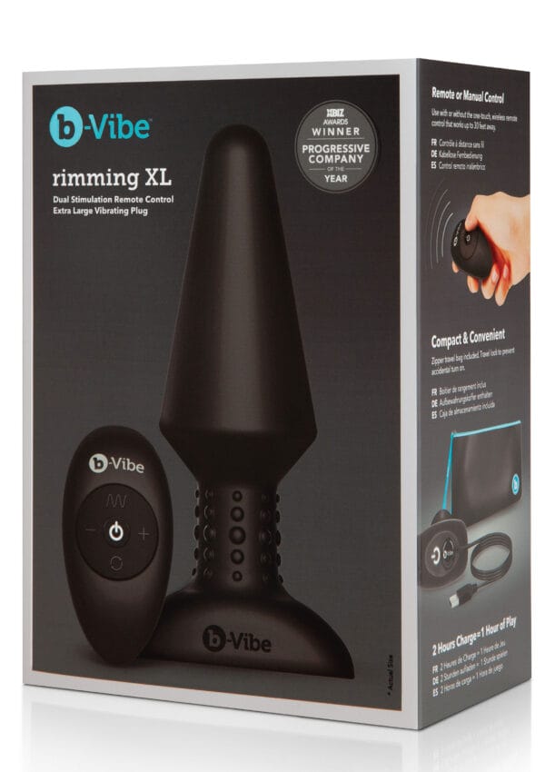 B-Vibe Rimming Plug XL - Image 2
