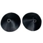 Kinky Diva PU Leather Nipple Covers Ring