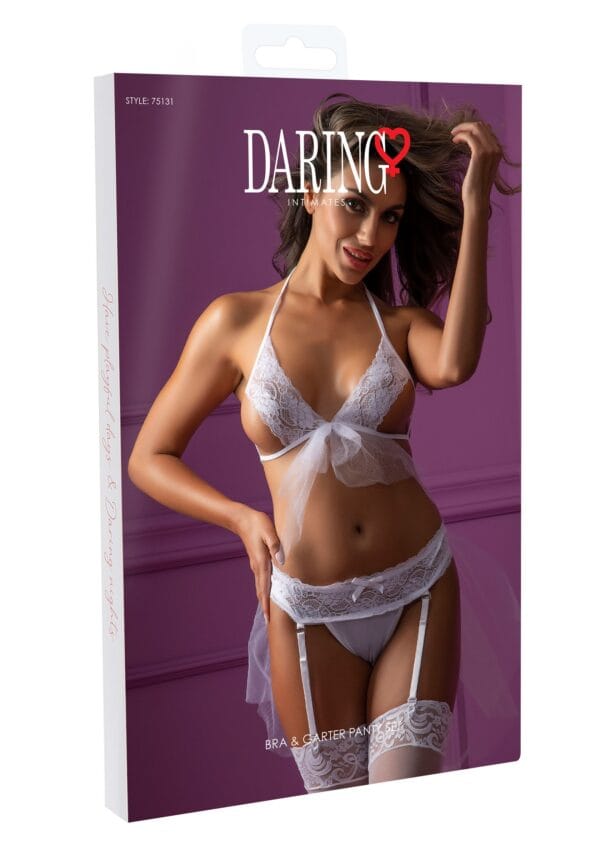 Daring Intimates Bra & Garter Panty Set - Image 8