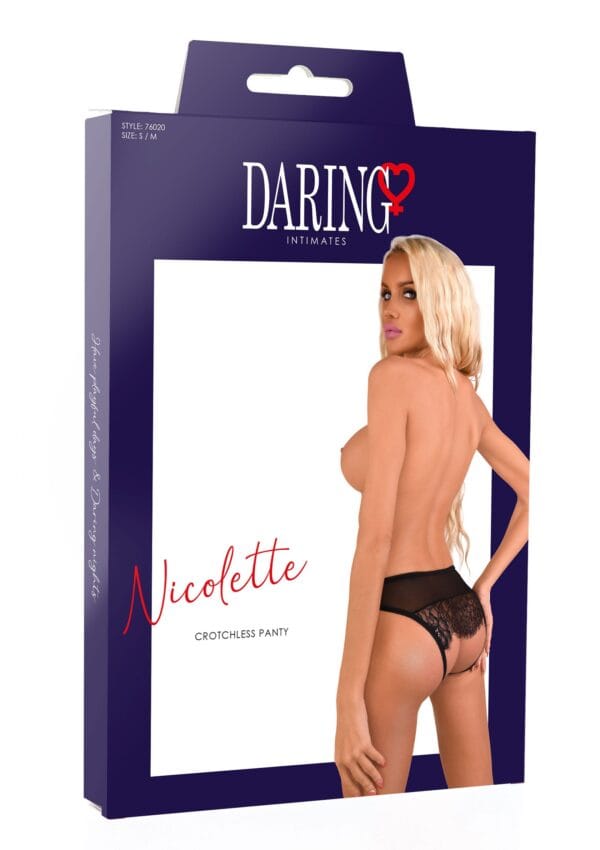 Daring Intimates Nicolette crotchless panty - Image 4