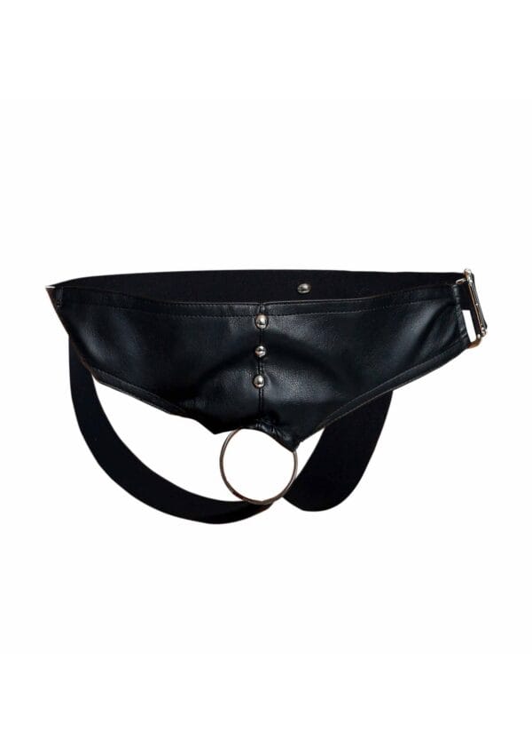 MOB Eroticwear Dngeon Cockring Jockstrap - Image 4