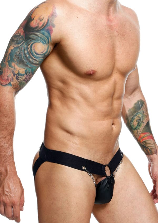 MOB Eroticwear Dngeon Chain Jockstrap - Image 3