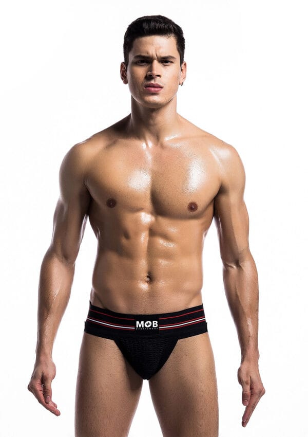 MOB Eroticwear Fetish Classic Wide Jockstrap