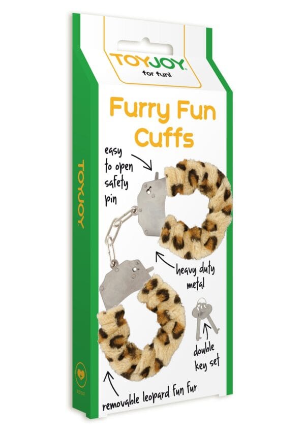 ToyJoy Classics Furry Fun Cuffs - Image 6