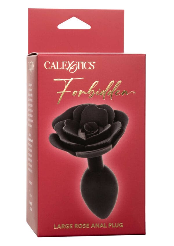 CalExotics Forbidden Large Rose Anal Plug - Image 2