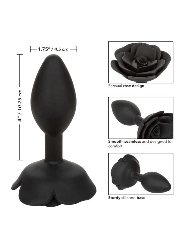 CalExotics Forbidden Large Rose Anal Plug - Image 4