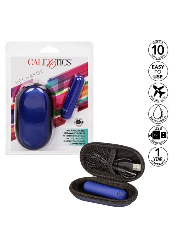 Hideaway Bullet Δονητής - Rechargeable Mini Vibrator - Image 4