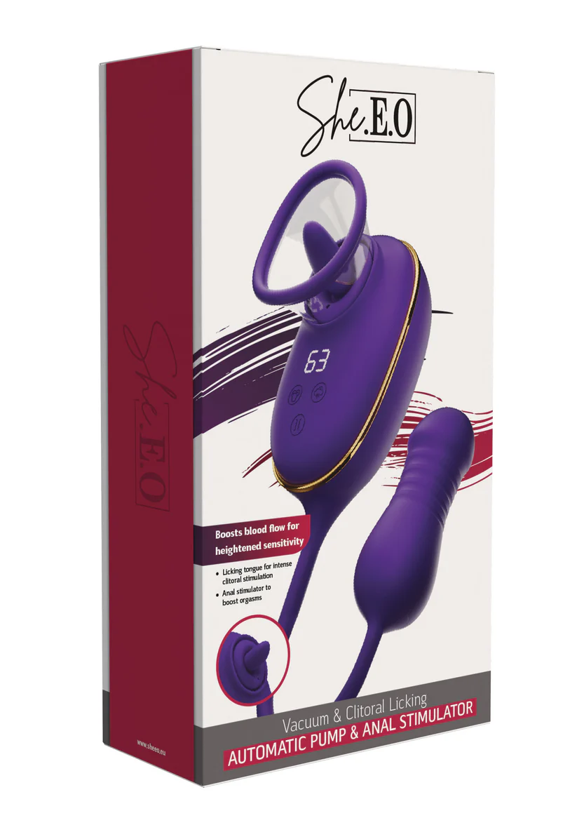 Licking Clitoral Pump & Anal Stimulator - Image 3