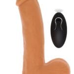 Naked Thrusting Dildo Silicone 19.5 cm