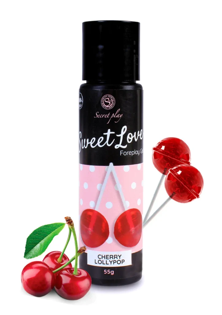 Sweet Love Foreplay Gel Cherry Lollypop